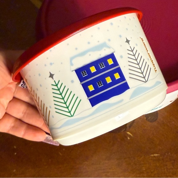 TUPPERWARE ONE TOUCH CHRISTMAS BUNDLE SET - Picture 9 of 13